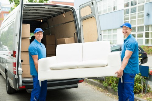 Man and van removal service for a Stepney property move