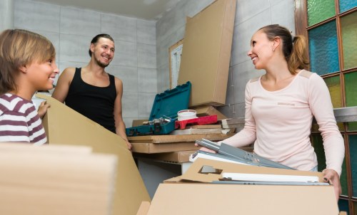 Man and van service helping with a local move in Stepney