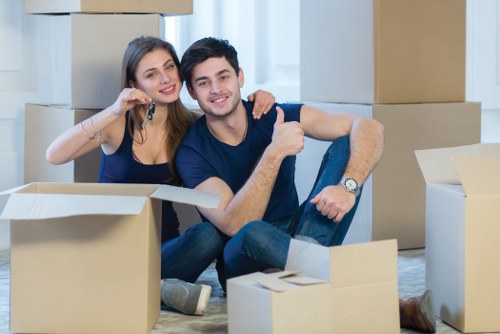 Home moving service in Stepney with local East London streets