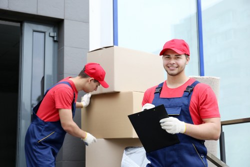 Local removals support in Stepney with moving van and residential streets
