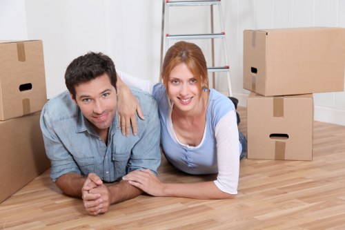 Commercial van transport and deliveries around Stepney