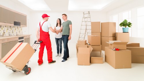 Stepney removals van for flat moves and local transport