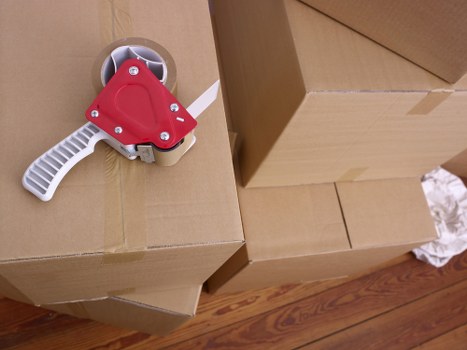 Local removal team managing an office move in Stepney